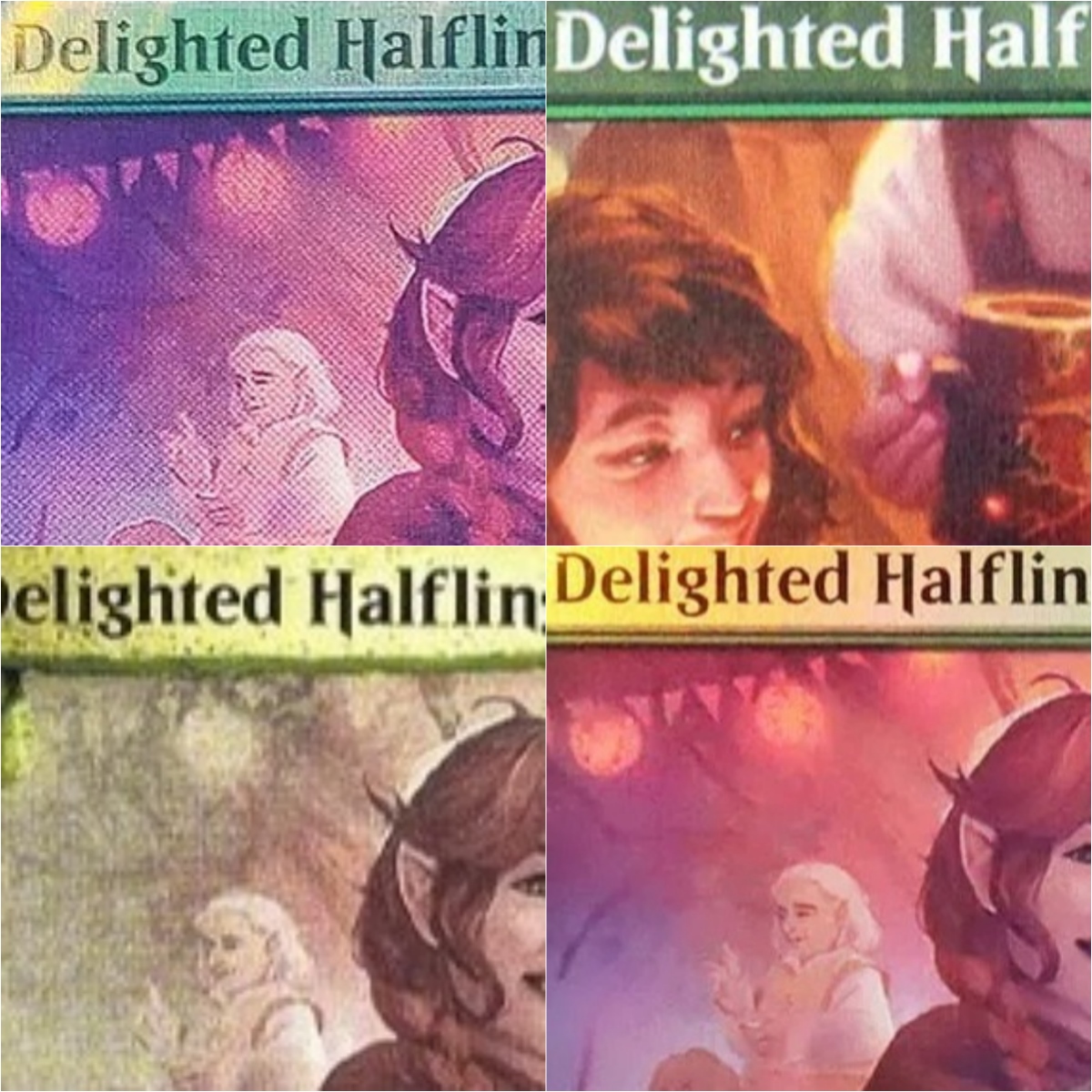 Themed Playing Card - Verheerlijke Halfling