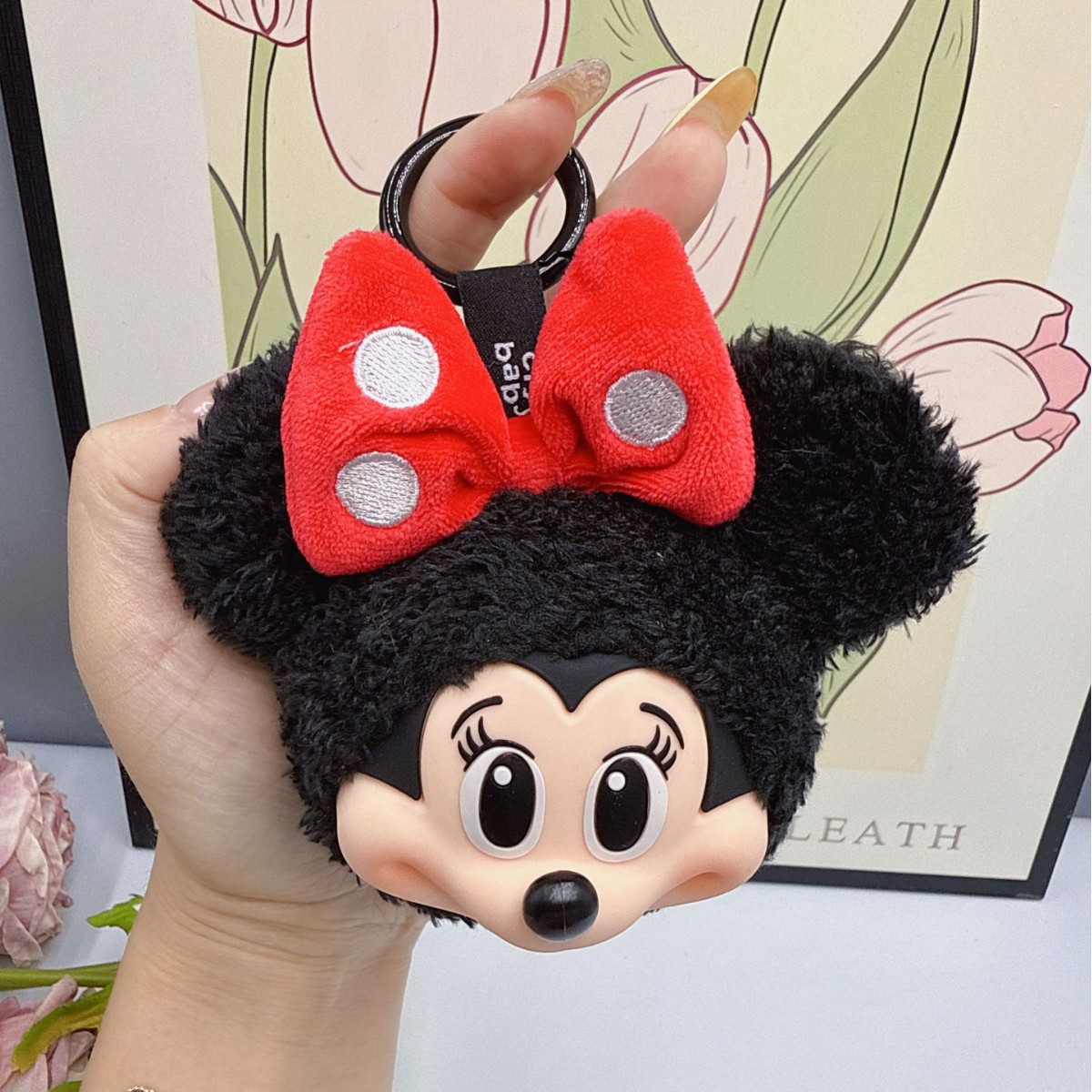 Anime Merchandise Gift - Mickey Minnie Pluche Pop Sleutelhanger Leuke
