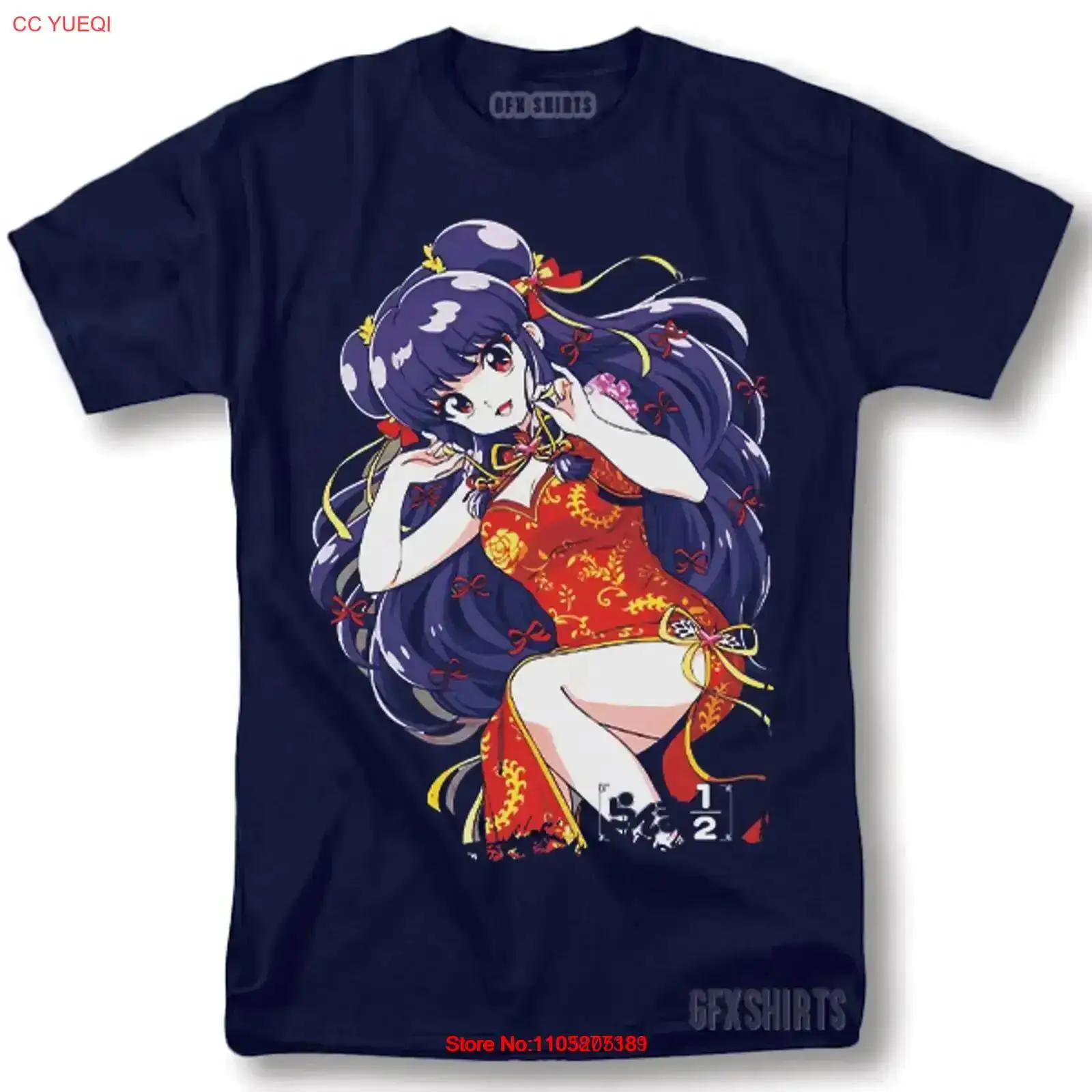 Anime Girl Merchandise - Ranma 1 2 T-shirt Anime Manga