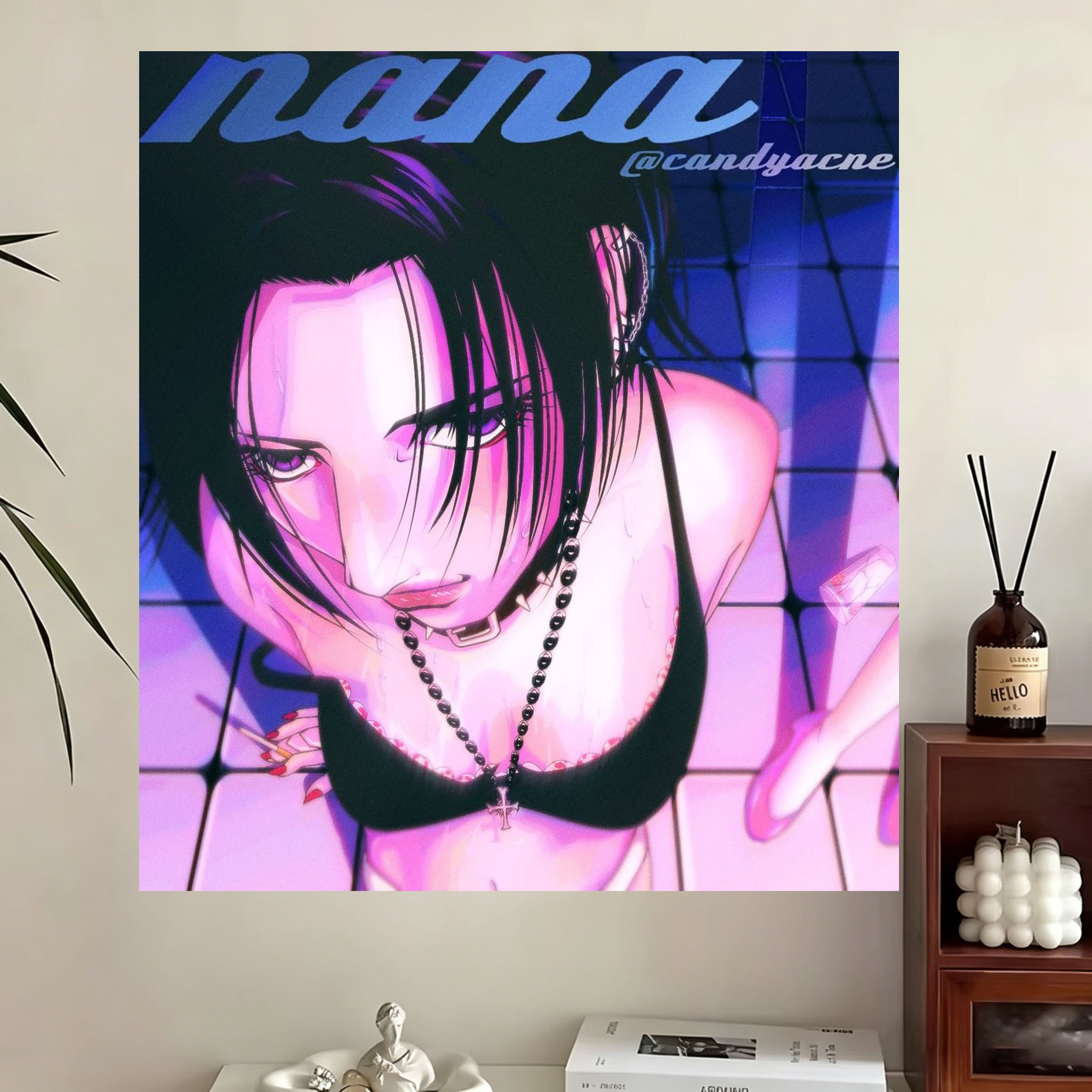 Anime Merchandise For Girls - VIKAMA NANA Komatsu Nana Wandtapijt Japanse