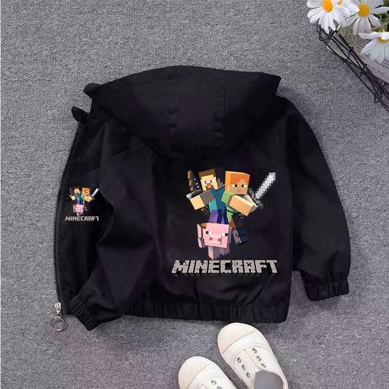 Minecraft Rafted Jacket Game T - Windbreaker Anime Merchandise recensie en prijs