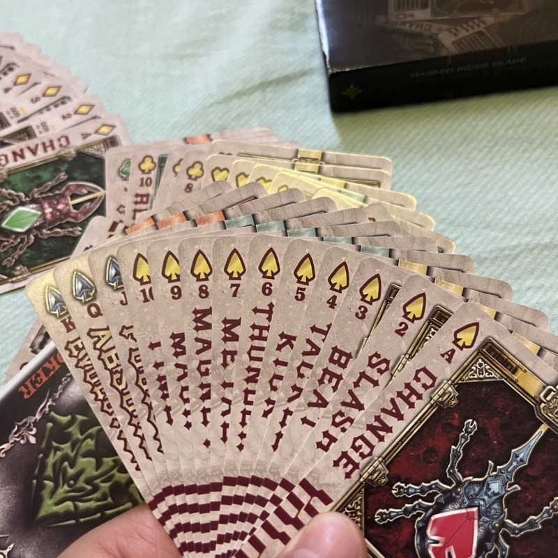 Bandai Kamen Rider anime karak - Themed Playing Card recensie en prijs