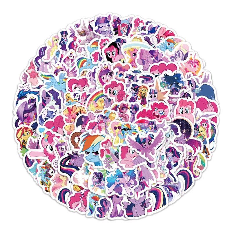100 stuks Cartoon My Little Po - Anime Merchandise Gift recensie en prijs