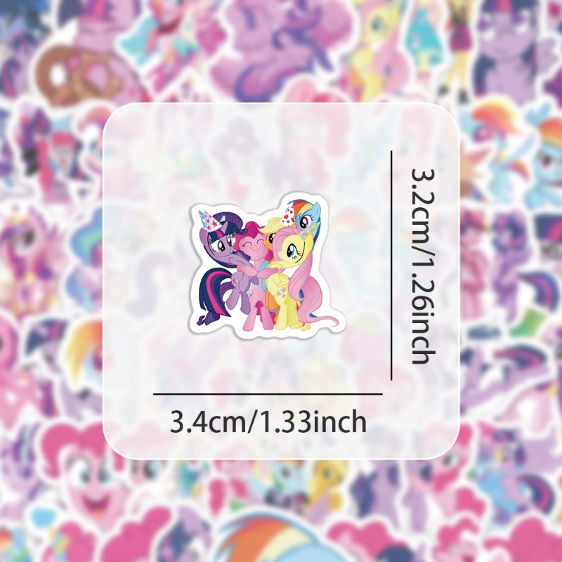 100 stuks Cartoon My Little Po - Anime Merchandise Gift recensie en prijs
