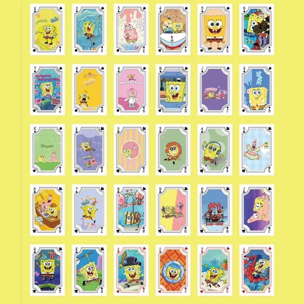 54 Vellen/doos SpongeBob Anime - Themed Playing Card recensie en prijs