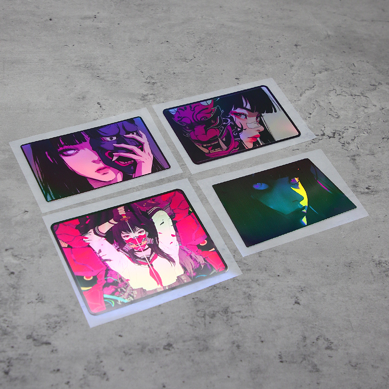 1PC Holografische Anime Decal  - Premium Anime Merchandise recensie en prijs