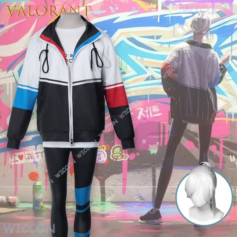Valorant Jett Cosplay Jas T-sh - Windbreaker Anime Merchandise recensie en prijs